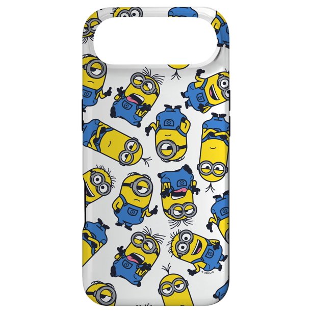 Funda de teléfono Minions con patrón de diferentes emociones para iPhone Air