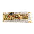 thumbnail image 4 of Codificador USB + de 5 Pines + 10 Botones de Repuesto Piezas de Bricolaje para Proyectos de Arcade, Compatible con Sistemas Rosado Hugo Kit de bricolaje para juegos de arcade, 4 of 10