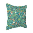 thumbnail image 2 of Bingfone Decorative Pillow Covers 16"x16" Mushrooms and Flowers Couch Pillow Cases Modern Farmhouse Covers for Couch Sofa Bed, 2 of 9
