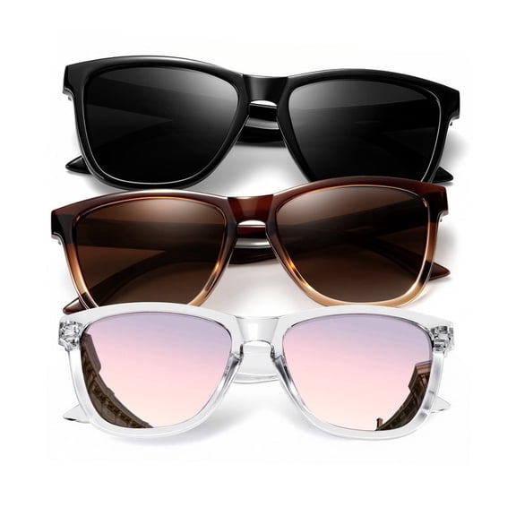 KALIYADI Womens-Sunglasses Polarized Sunglasses-Womens Trendy: Retro Sun Glasses with UV Protection for Travel Driving