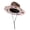 Freedom Sparkle, variant on Kids Straw Sun Hat, Wide Brim Beach Hat with Chin Strap for Outdoor Protection, Unisex