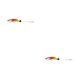 thumbnail image 1 of Soidarity 10 piezas de señuelos de pesca falsos, cebos artificiales vivos, atracción portátil, equipo personalizado, para exteriores, cabeza cabeza roja 2piezas Soidarity CBP501980, 1 of 6