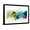 Black Frame, variant on Art.com Abstract Colorful Oil Painting on Canvas Texture. Hand Drawn Brush Stroke, Oil Color Paintings Back Art Print by pluie_r, 18" x 12"