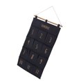 thumbnail image 1 of 12 Pockets Hanging Organizer, Attractive And Durable, Large Capacity, Space Saving, Easy Installation, Versatile Design,  And Solid Wood Material, 37 X 73cm Size For, 1 of 8