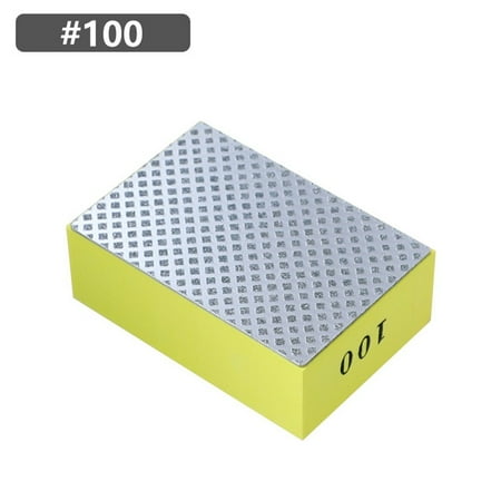 

4Pcs Diamond Polishing Hand Pads Block 95X60mm for Granite Marble Glass Grinding