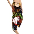 thumbnail image 2 of Balery Balls print Women's Pajama Pants,Ultra Lightweight Pjs,Lounge Pant-Medium, 2 of 9