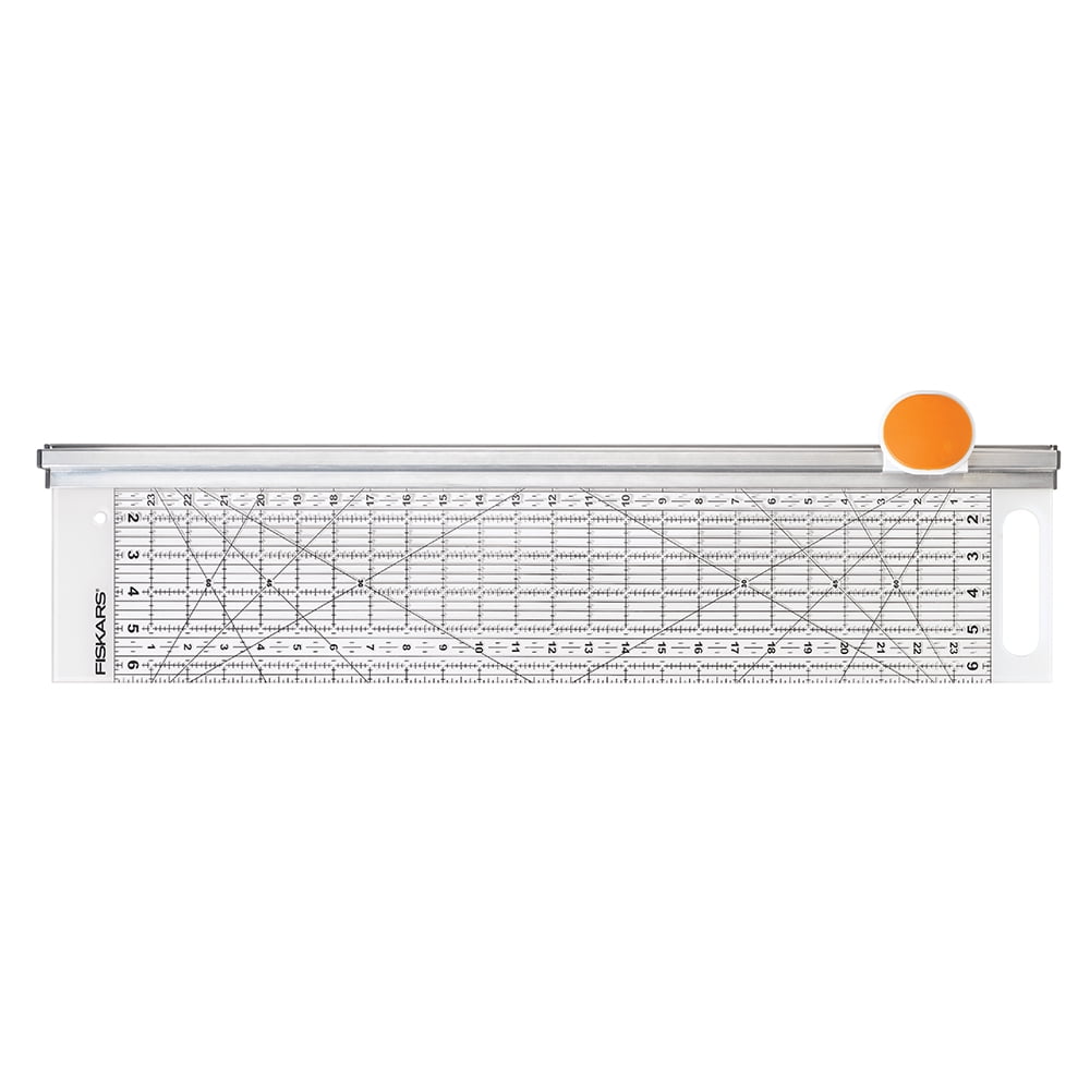 Fiskars Rotary Cutter and Ruler Combo Set, 6"x24"