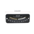 thumbnail image 3 of Techinal Slope Angle Meter Protractor Tilt Level Meter Gauge 25-0-25 Clinometer 45-0-45 Glass Tube Inclinometer Outdoor Riding, 3 of 9