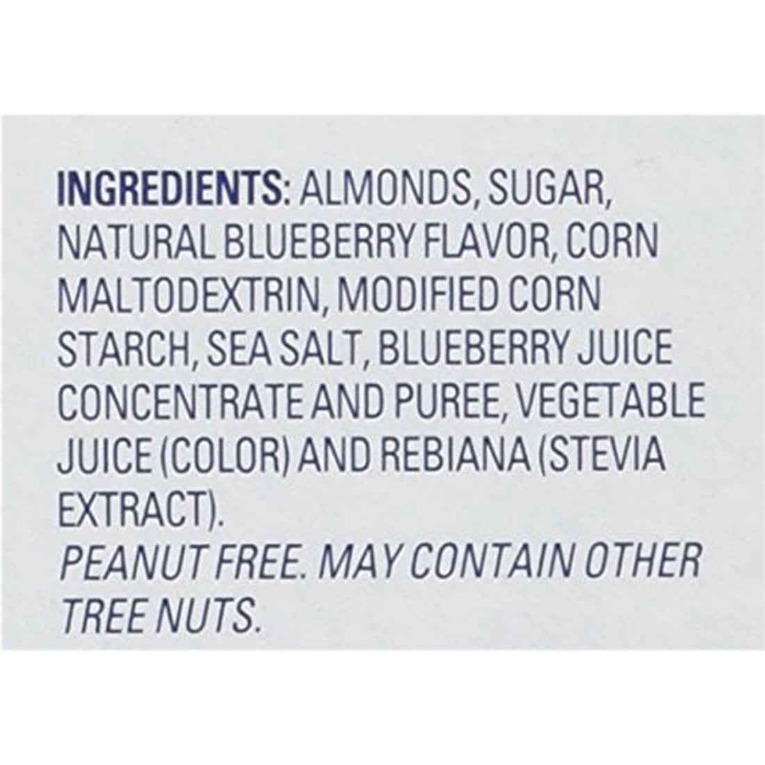 Blue Diamond Almonds Blueberry Flavored Snack Nuts, Single Serve Bags (1.5 oz, Pack of 12)