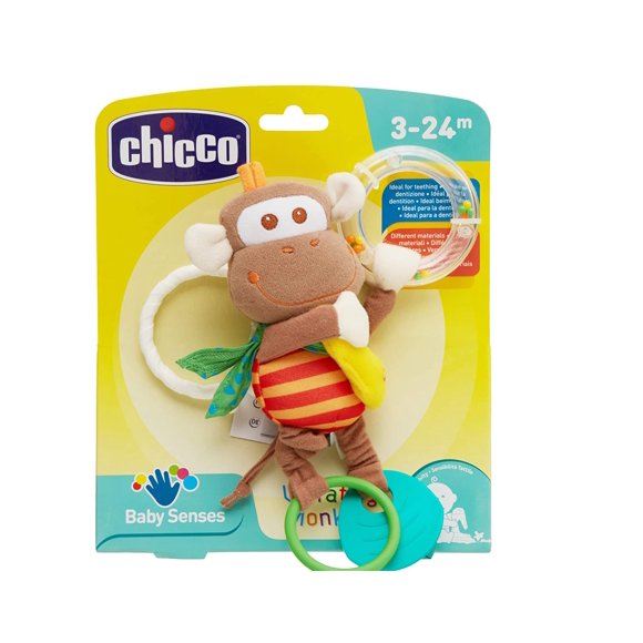 Sonaja Mordedera Vibradora Monkey Chicco Peluche De Actividades 9007800