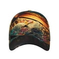 thumbnail image 2 of Yiaed Underwater Treasure Chest Print Cap Adjustable Size for Running Workouts and Outdoor Activities All Seasons, 2 of 5