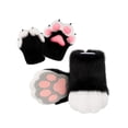thumbnail image 3 of Shengyu Bottes en Polyester Fourrées Accessoires de Costume Cosplay Animal Mitaines Douces en Forme de Patte de Chat Chaussures Mignonnes Bottes en Forme de Patte de Chat, 3 of 6