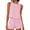 BRS44-Pink, variant on Two Piece Sets For Women Spring Summer Beach Crop Gingham Tank Tops And Plaid Shorts Trendy Casual Cotton Pajama Sets Blue S