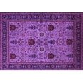 thumbnail image 1 of Ahgly Company Indoor Rectangle Oriental Purple Traditional Area Rugs, 2' x 3', 1 of 4