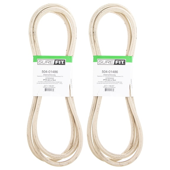 SureFit PTO Belt 07200032 Ariens Gravely Pro-Master 272Z 992124 992139 2PK