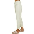 thumbnail image 3 of Pants for Women Casual High Waisted Straight Leg Pants Loose Comfy Trousers with Pockets White XXL, 3 of 7