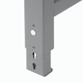 thumbnail image 6 of Adjustable Height Workbench C-Channel Leg, 60"W x 30"D, 1-1/4" ESD Safety Edge, Gray, 6 of 6