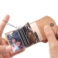 thumbnail image 2 of Llaveros personalizados para amigos, llavero con imagen en Funda de cuero, Mini álbum de fotos personalizado, regalos de memoria de tiempo de amante, 2 of 4