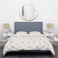 thumbnail image 1 of Designart 'Gold Chic Design III' Mid-Century Duvet Cover Set, 1 of 4