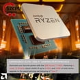 thumbnail image 4 of AMD Ryzen 5 5600 R5 5600 3.5 GHz CPU de 6 núcleos y 12 subprocesos 7NM L3=32M 100-000000927 Socket AM4 Nuevo y sin disipador, 4 of 4
