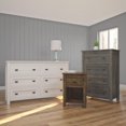 thumbnail image 2 of Farmington 4 Drawer Dresser, Weathered Oak, 2 of 8