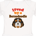 thumbnail image 4 of Inktastic Bernedoodle Dog Lover Boys or Girls Long Sleeve Baby Bodysuit, 4 of 5