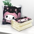 thumbnail image 3 of Nueva colcha de almohada de dibujos animados de Sanrio para la oficina, la pausa del almuerzo, el uso en el automóvil, colcha de almohada 2 en 1, colcha multifuncional para aire acondicionado, 3 of 5
