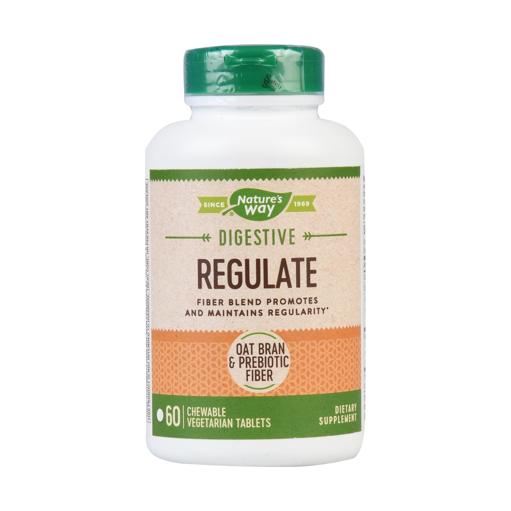 Natures Way Digestive Regulate with Oat Bean & Prebiotic Fiber 60 Tablets