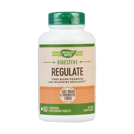 Natures Way Digestive Regulate with Oat Bean & Prebiotic Fiber 60 Tablets
