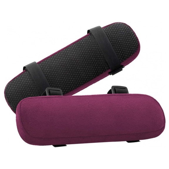 Armrest Cushions, 2-Piece Set, 9.17 in x 2.93 in, Removable & Breathable, for Office & Gaming Chair Comfort