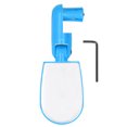 thumbnail image 1 of Espejo retrovisor para bicicleta giratorio de 360° para un ciclismo seguro, ajuste universal para manillar, color azul, 1 of 8