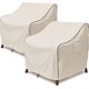 thumbnail image 1 of Fundas para muebles de patio para sillas, fundas para asientos profundos de salón al aire libre, impermeables, resistentes, se adaptan hasta 35 pulgadas de ancho x 38 pulgadas de profundidad x 31, 1 of 5