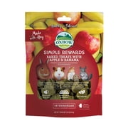 Oxbow Simple Rewards Apple Banana Treats 3oz.