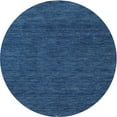 thumbnail image 1 of Ahgly Company Machine Washable Indoor Round Contemporary Blueberry Blue Area Rugs, 8' Round, 1 of 7