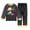 A15-Dark Gray, variant on Hessimy Toddler Boys Girls Spring Summer Cute Cartoon Print 2Pcs Long Sleeve Sleepwear Pajamas(Black,1-2 Years)