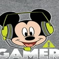 thumbnail image 3 of Mickey & Friends - Gamer at Work - Toddler And Youth Long Sleeve Graphic T-Shirt, 3 of 5