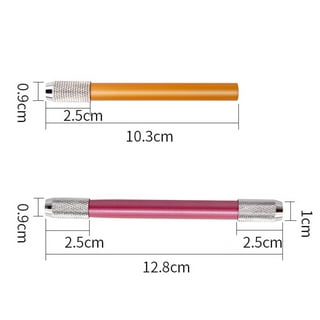 5pcs Per Set Assorted Color Adjustable Aluminum Convenient Pencil Extender  Holder School Hobby Art Writing Tools Pencil Extender Length Extension Hold
