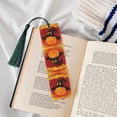 thumbnail image 4 of Kdxio Halloween Pumpkin Print Metal Tassel Bookmarks,Perfect Gift for Art Lovers and Bookworms Metal Bookmarks for Women, 4 of 8