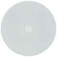 thumbnail image 2 of VIGO Giovanni Frosted White Glass 17 in. L x 17 in. W x 6 in. H Round Vessel Bathroom Sink, 2 of 8