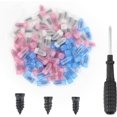 thumbnail image 1 of Pack of 90 Tire Repair Kit with Plugs,Self-Service Tire Repair Plugs with Screwdriver for Tire Puncture Repair,3 Size Screw in Tire Plugs Flat Tire Repair Kit for Most Cars, 1 of 5