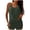 Army Green, variant on And Loose Fashion Cushion No Drawstring Women's Chest Steel With Color Support Solid Split Bikinis Tops Swimsuit