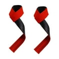 thumbnail image 2 of DYNWAVECA 2 Pcs Sangles de Musculation pour Hommes Femmes Antidérapantes pour Exercice de Musculation Rouge, 2 of 10