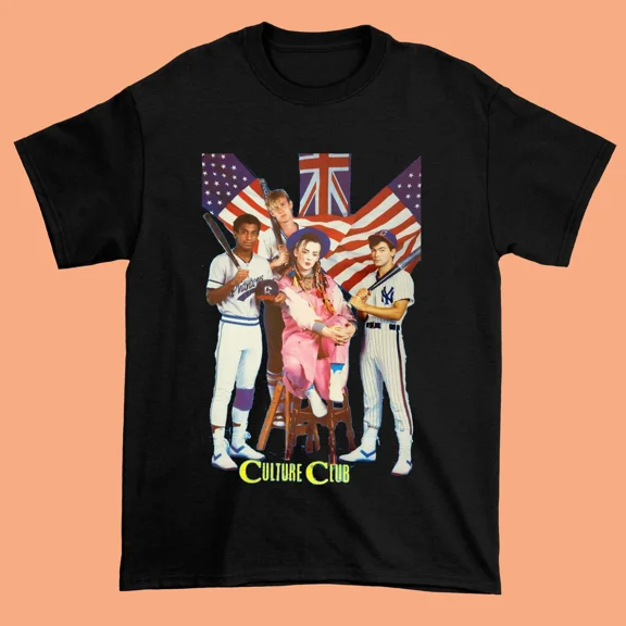 Retro Culture Club Inspired Band Member Graphic Tee for Fans Unisex T-Shirt up to size 5XL