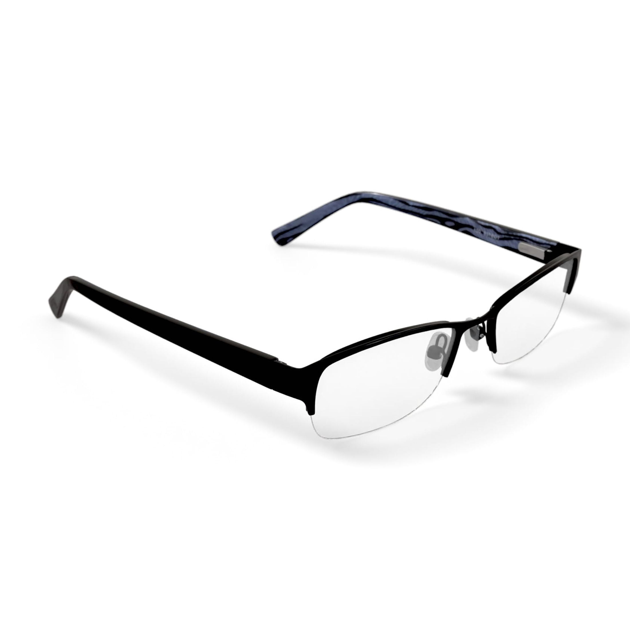 Tigress Women's TGS108 Prescription Eyeglasses with Case, Black