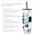 thumbnail image 5 of Simple Modern Disney 16 oz Classic Tumbler with Straw & Flip Lid - 18/8 Stainless Steel Water Bottle Disney: Mickey on Marble, 5 of 7