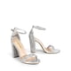 thumbnail image 4 of Sandalia DREAM PAIRS Tacón Grueso Alto Plateado con Brillantes Talla 9, 4 of 7