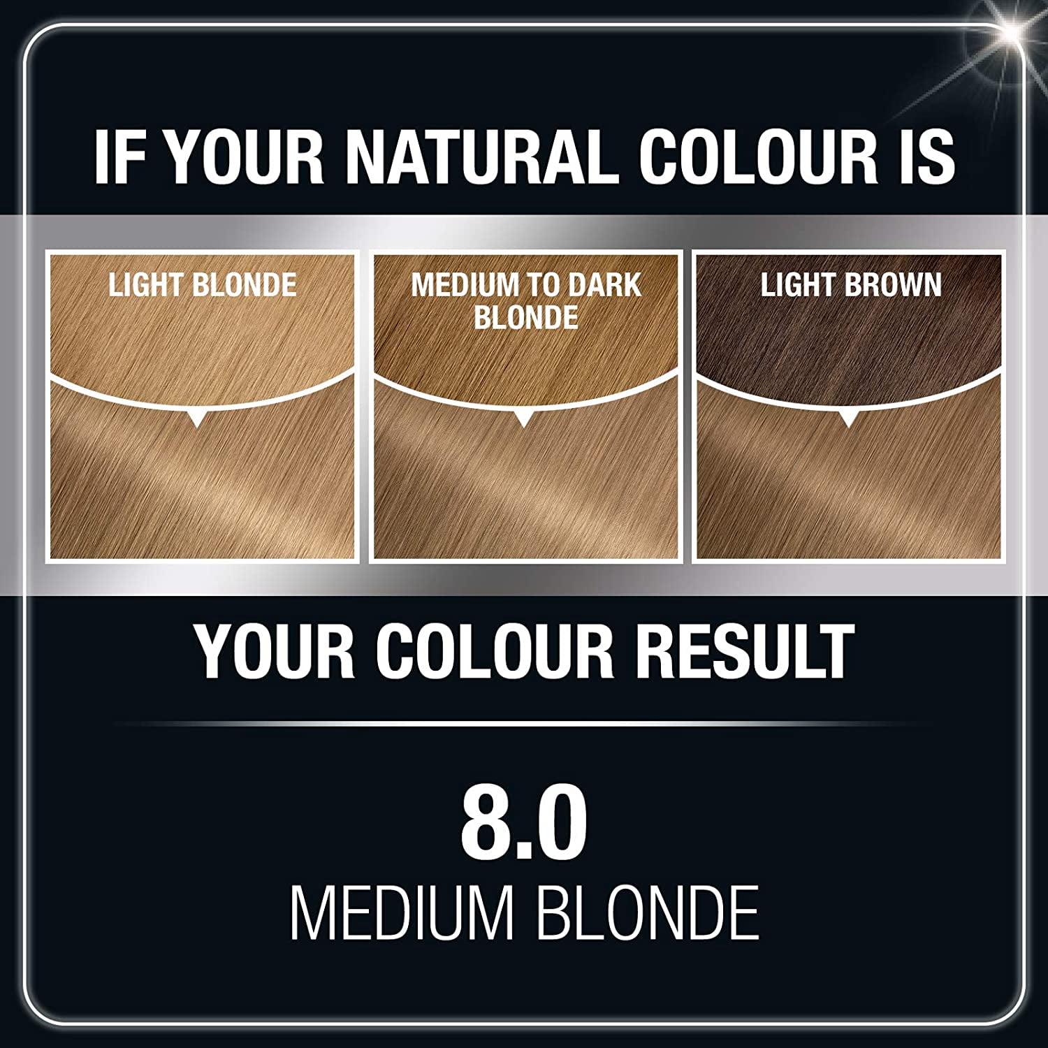 Garnier Olia Ammonia Free Hair Color [8.0] Medium Blonde 1 Each (Pack of 6)
