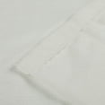 thumbnail image 4 of TWOPAGES Light Filtering Curtain Cotton Drape Pinch Pleat Curtain for Living Room, 1 Panel, 52"x84", Off White, 4 of 6