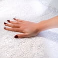 thumbnail image 3 of Chesapeake Crochet 2pc White Washable Bath Rug Set (21"x34" & 17"x24"), 3 of 6