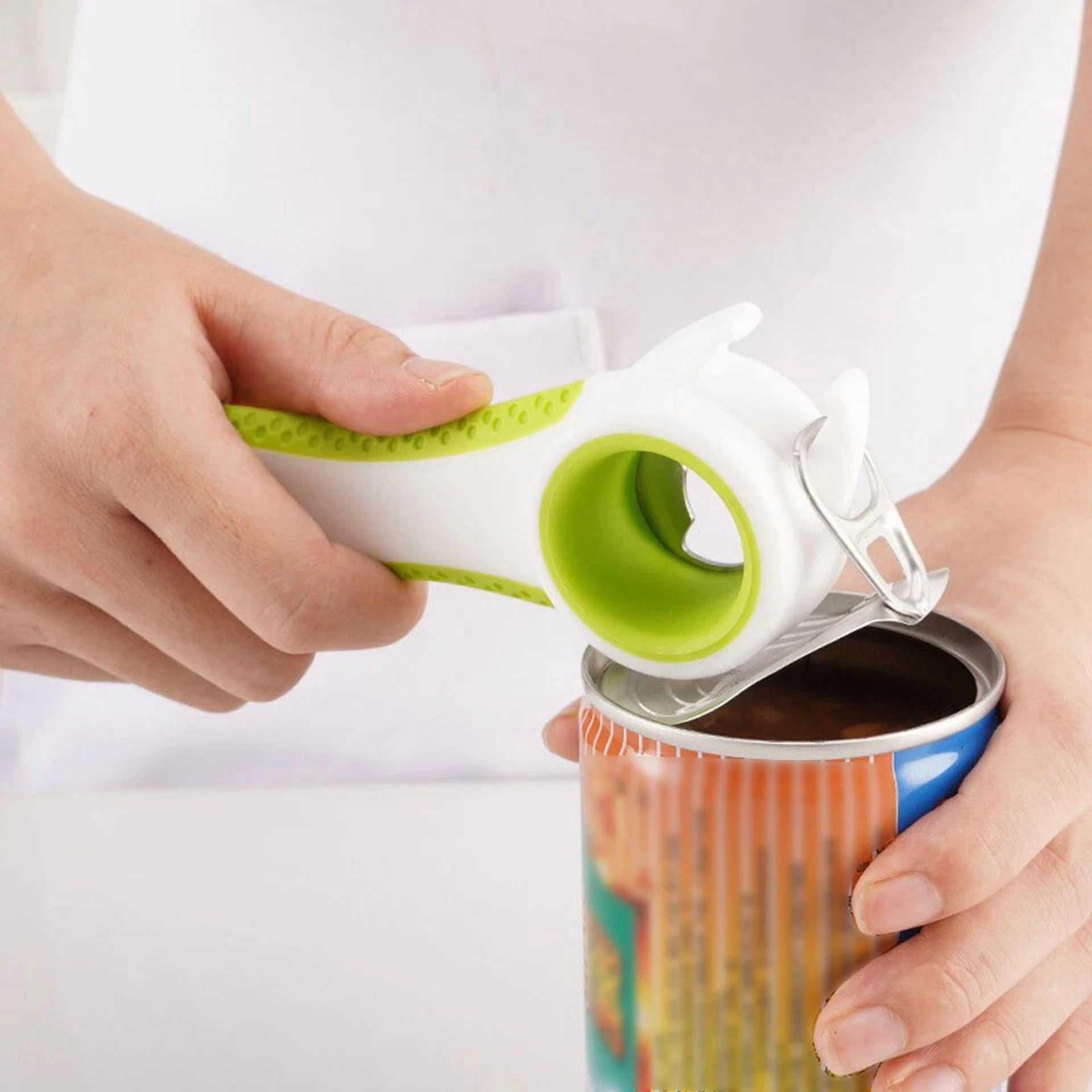 Multi 5 In 1 Manual Cap Kitchen Tool Jar Twist Off Lid Bottle Can Opener Et